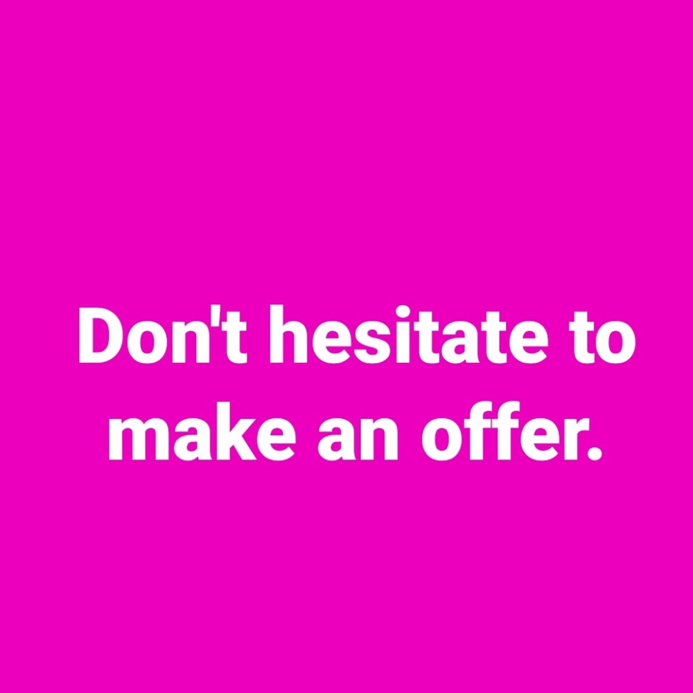 Don't hesitate to make an offer today!